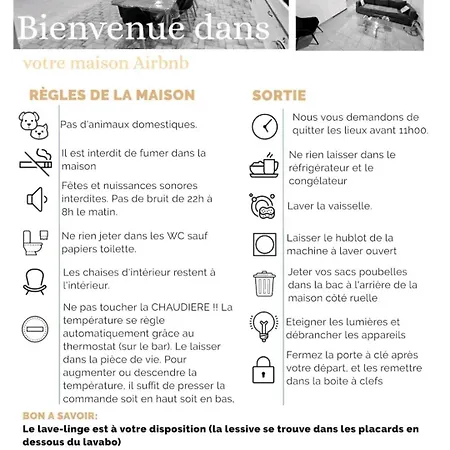 Maison 8 Pers -Au Bon Endroit - 12 Min Du Parc Chateaumur